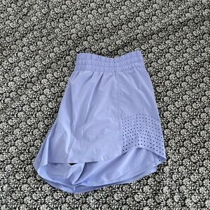 Athleta Blue Hustle 3” Short